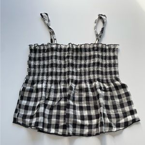 Gingham tank